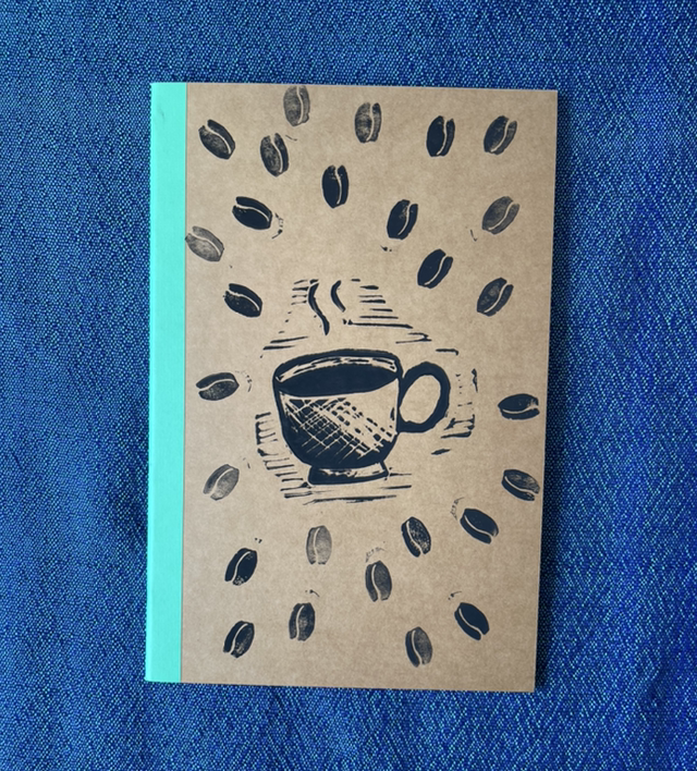 Coffee with Green Bound Spine