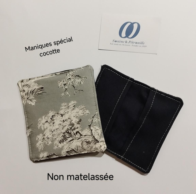 Maniques spécial cocotte - non matelassées 