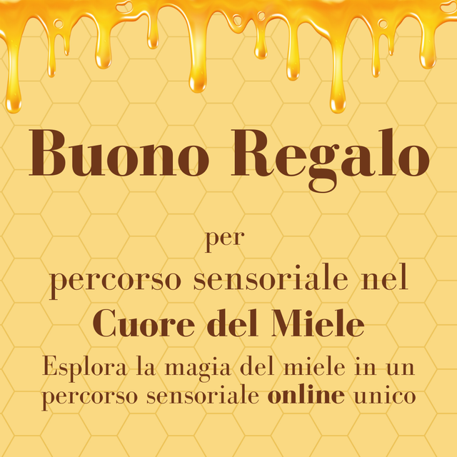 Percorso sensoriale nel Cuore del Miele - ON LINE