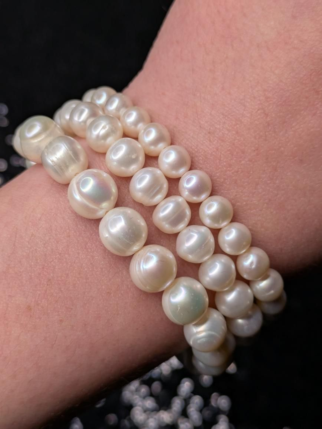 Bracelet perles naturelles 