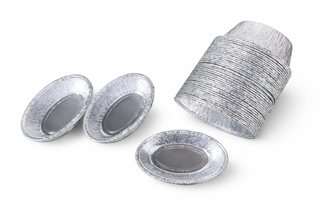 Individual Oval Pie Foil Tins – Disposable Tart &amp; Fruit Trays (BTC099)