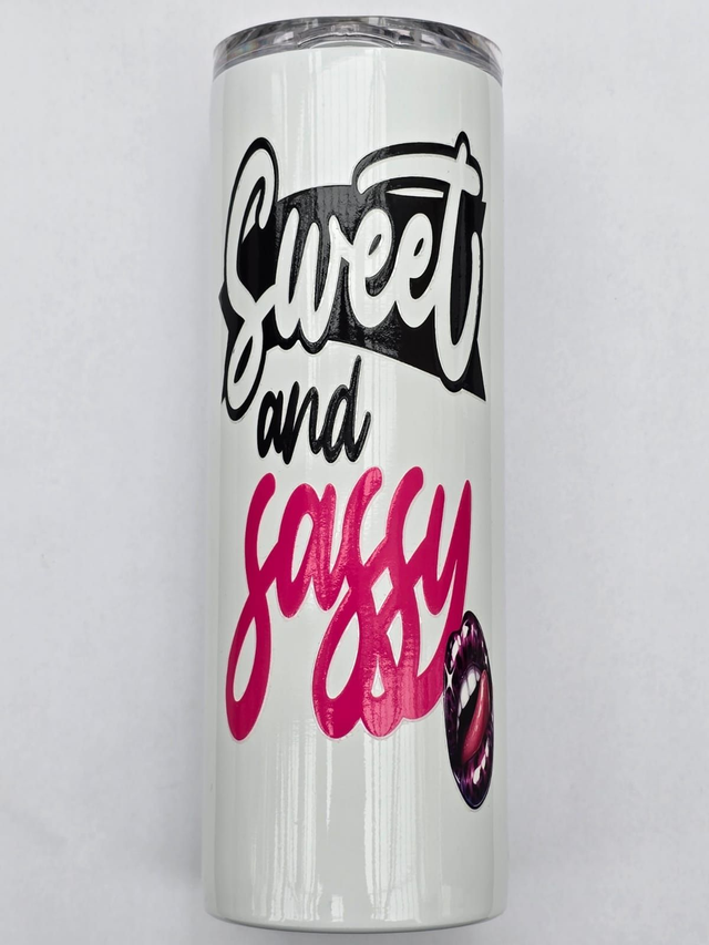 SWEET &amp; SASSY - 625ML TUMBLER - SASSY SIPS