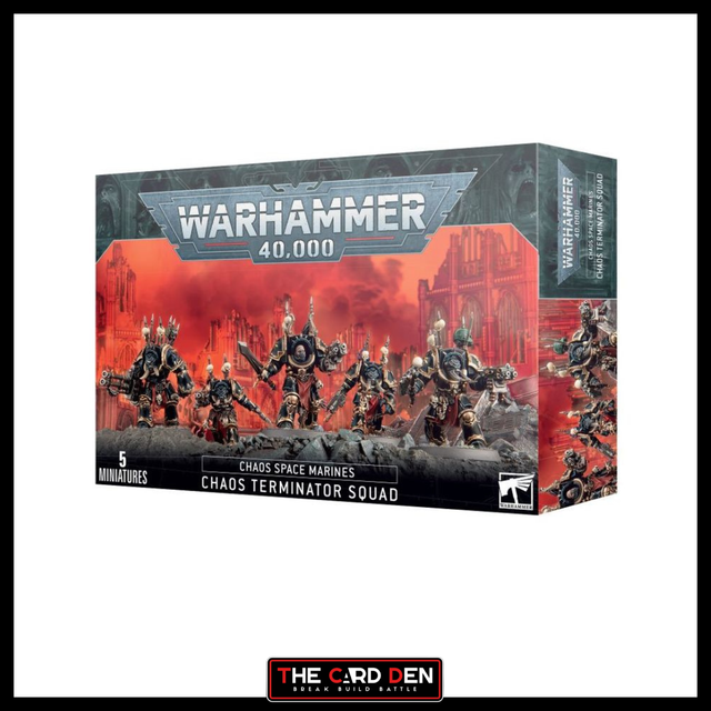 Warhammer Chaos Space Marine Terminator Squad