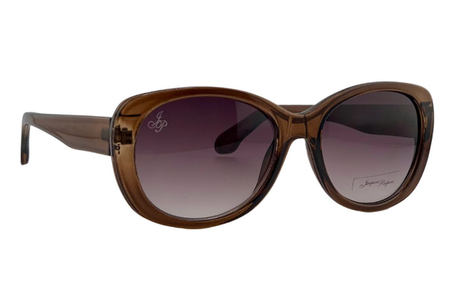 Brown Sunglasses with Round Graduated Lens