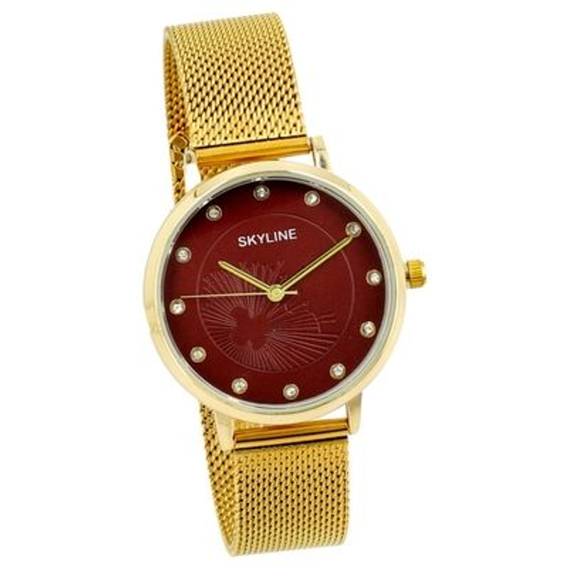 montre femme Skyline bracelet maille