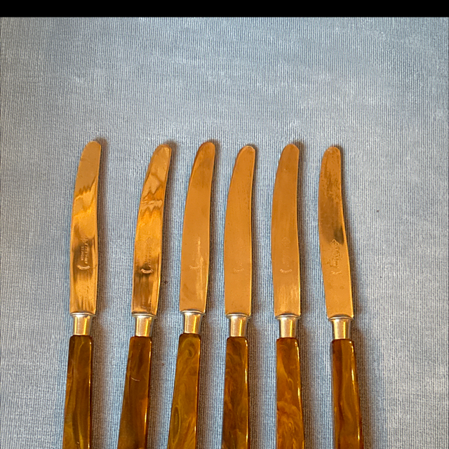 Solinger Messer Buttermesser / Obstmesser 6 Stück 