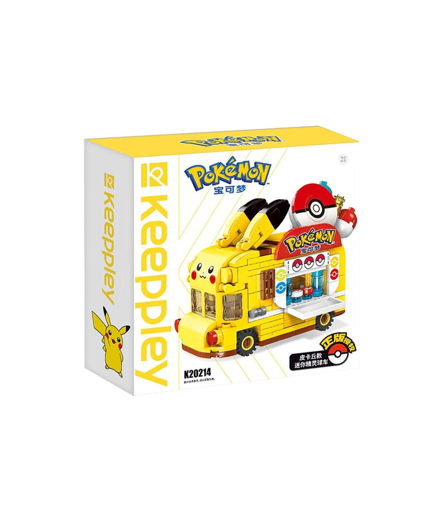 Keeppley Pikachu Mini Poké Ball Car