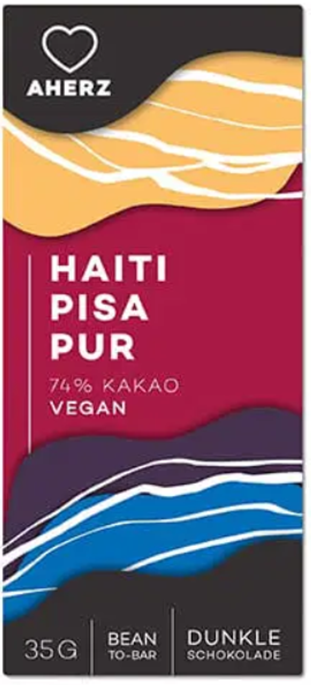 Aherz 74% Haiti dark chocolate