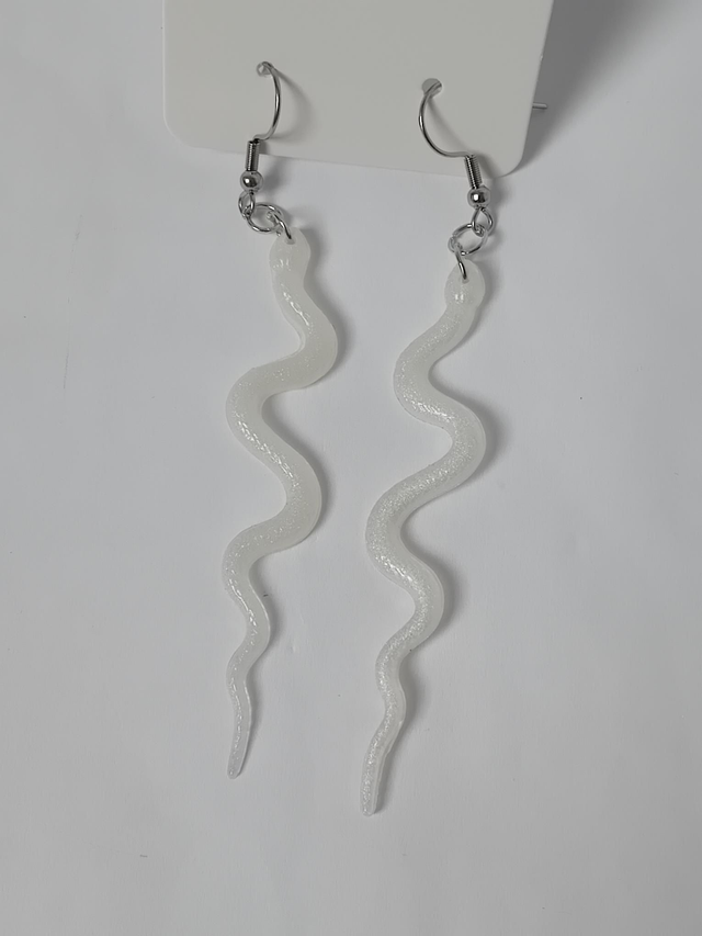 Boucles d oreilles serpent 