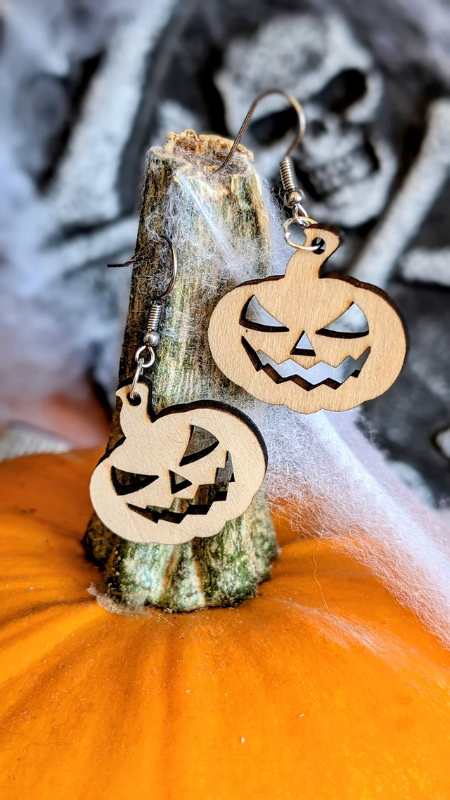 Boucles d&#039;oreilles Jack-o&#039;-lantern