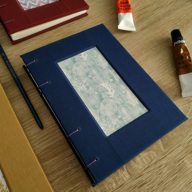 Carnet d'artiste A6 multitechnique (aquarelle, dessin...)