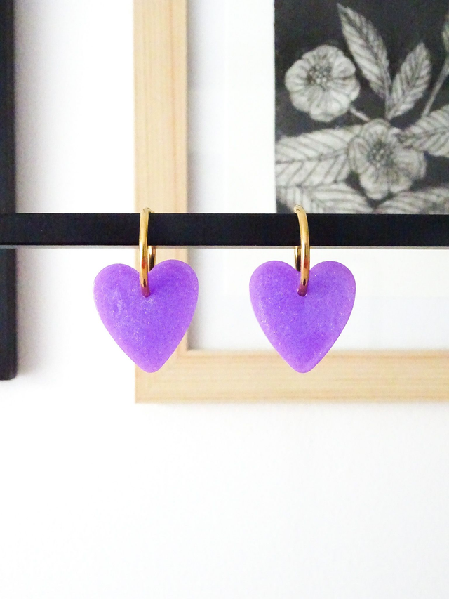 Coeur S : Violet