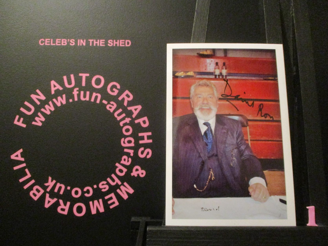 David Ross Authentic Autographed 6x4 Our Facing White Border Photograph (1)