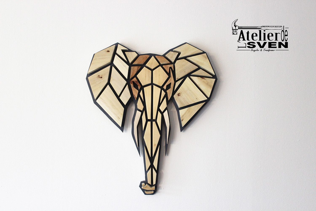 Eléphant Géométrique