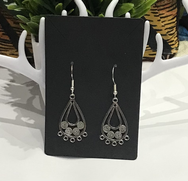 Silver Dangling Earrings- SDE59