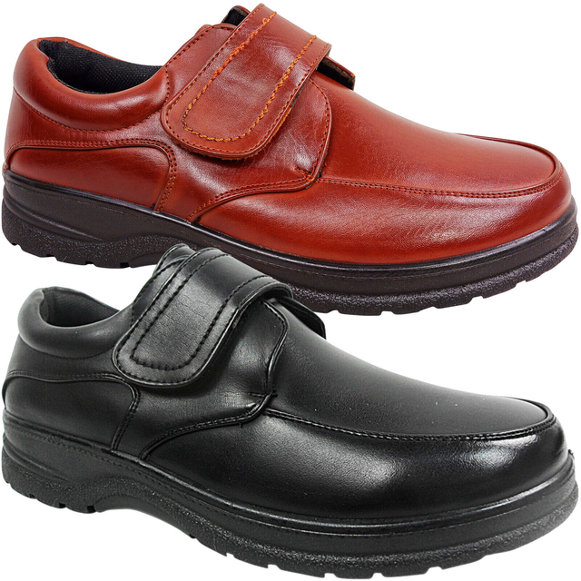 NEW MENS GENTS LIGHT WEIGHT WALKING WIDE MEMORY FOAM COMFORT SHOES SIZE CASUAL