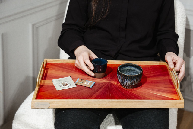 🔹 Plateau Unique • Soleil rouge