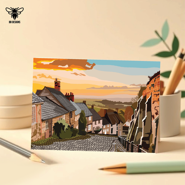 Gold Hill - Note Card