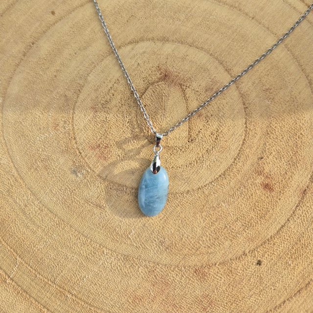 Collier Aigue marine
