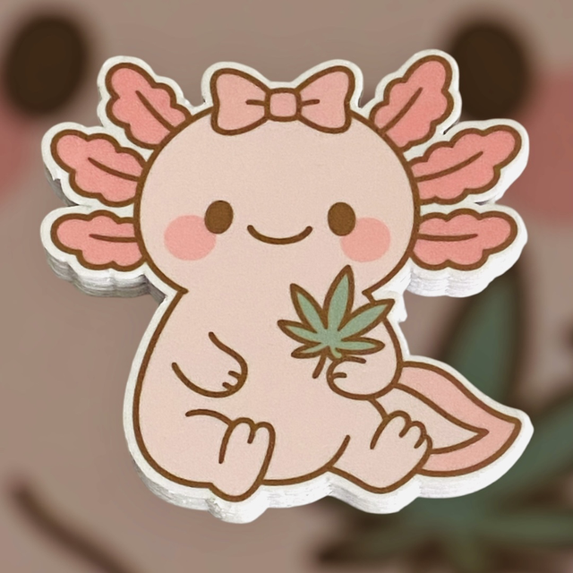 Sticker Axolot 