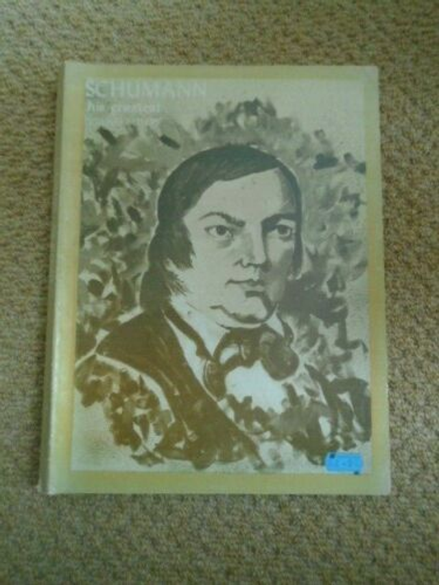 Schumann His Greatest Piano Solos Sheet Music Book