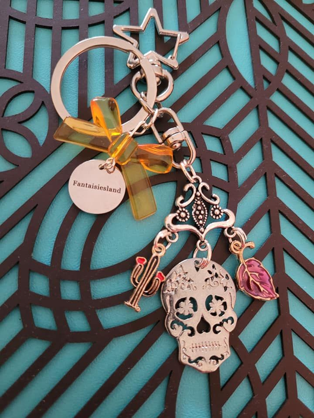 Accroche-clés Automne Mexicain - Dia de los muertos 