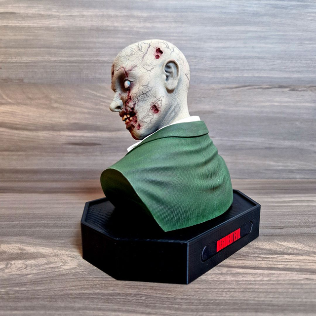 Busto Zombie Resident Evil 