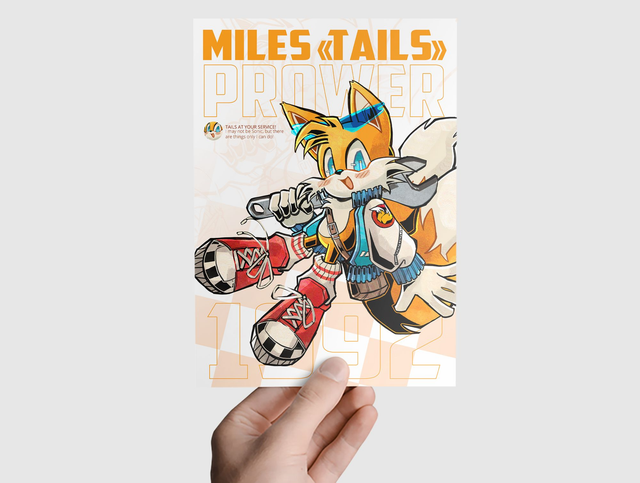 [ SONIC PRINTS ] Miles Tails Prower!