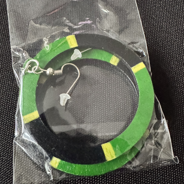 Jamaica Painted Earrings 