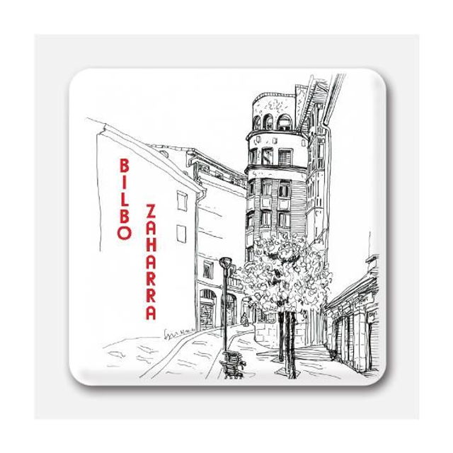 Imán Edificios Bilbo Zaharra