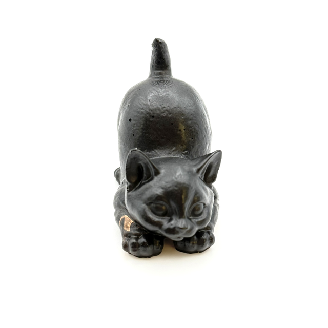 Chat Joueur ton brun/noir nuances de cuivré 