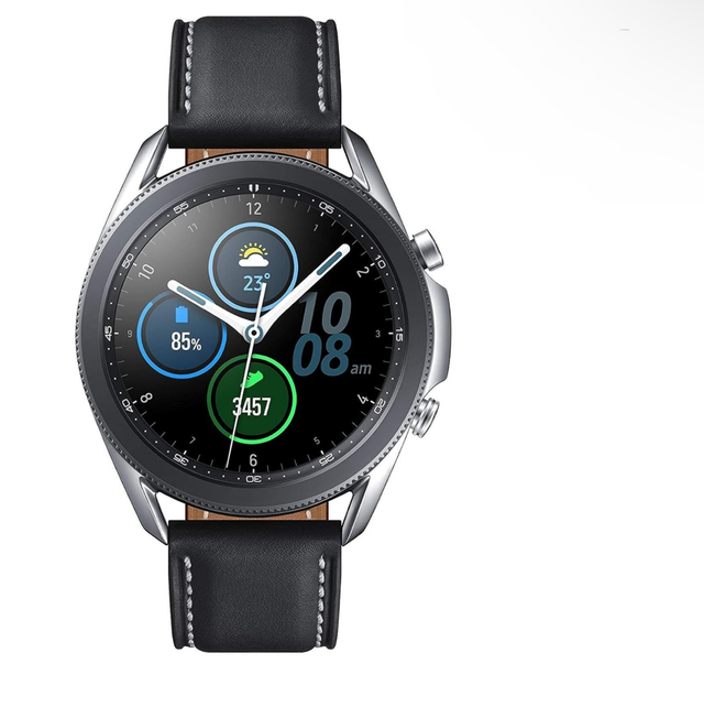 Samsung - Galaxy Watch 3 R850-41mm Bluetooth Version - Mystic Silver