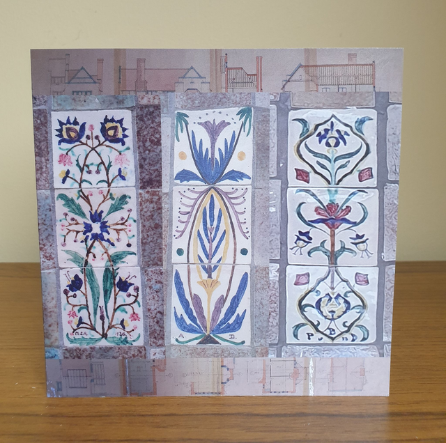 Triptych of tiles (2)