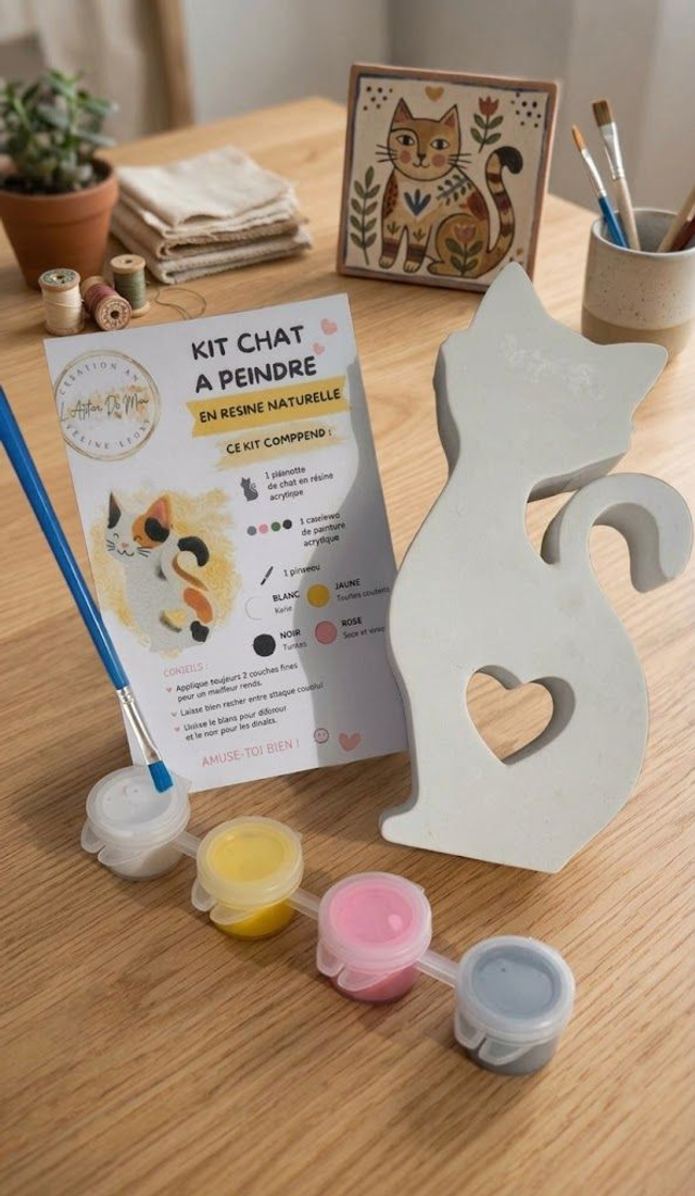 Kit de Peinture Chat