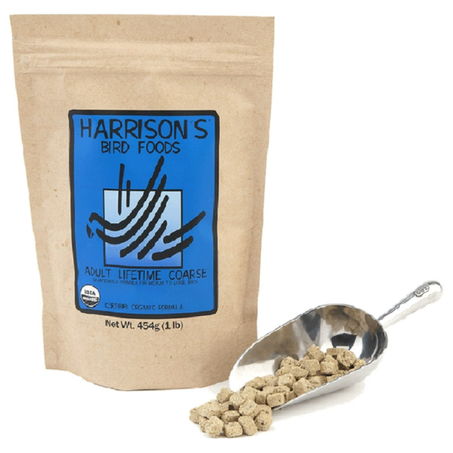 Harrison’s Bird Food Adult Lifetime Coarse 454g 