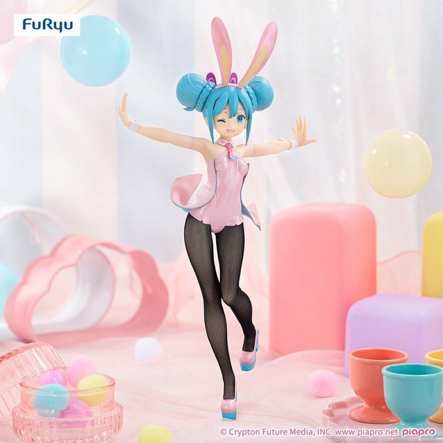 Figurine Hatsune Miku BiCute Bunnies Wink Pearl Pink