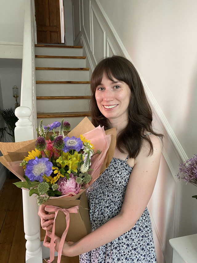 21st August 2025 - Summer Hand-Tied Bouquet Workshop at the Blue Bicycle - 6pm-8pm