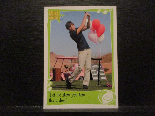 High School Musical 2 Original Trading Card #81