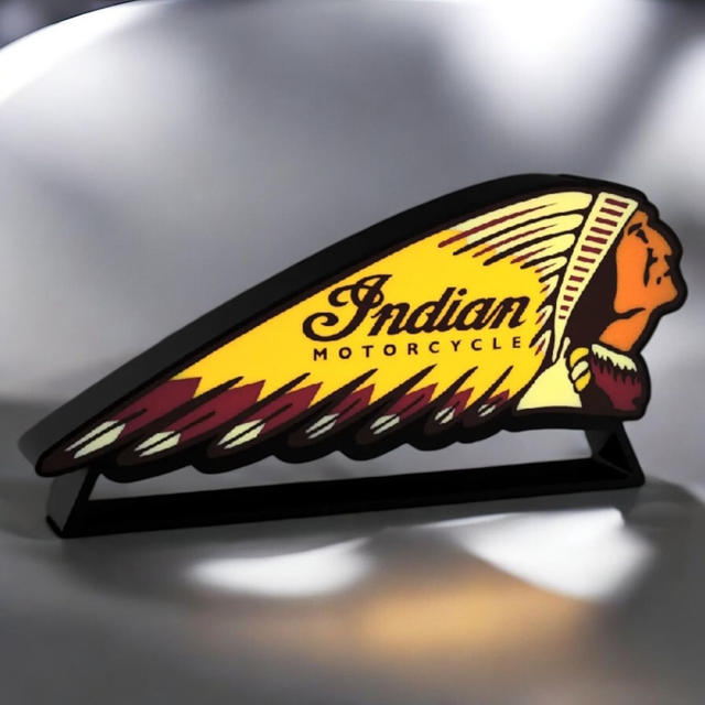 Lampe LED Indian Motorcycle – Vintage & Biker Style