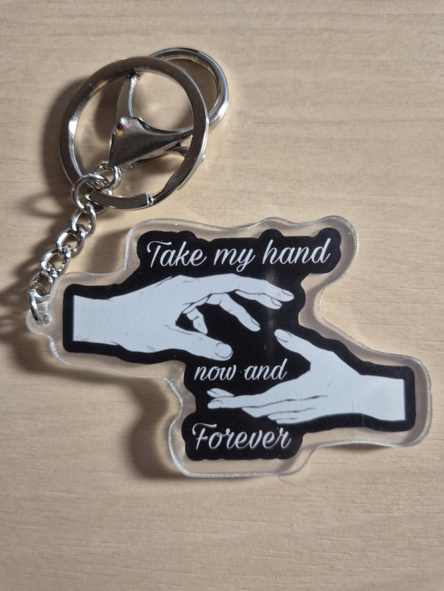 SALE - Keychain: Take My Hand
