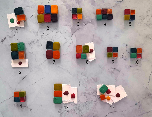 Grab Bag - Aquarelles artisanales