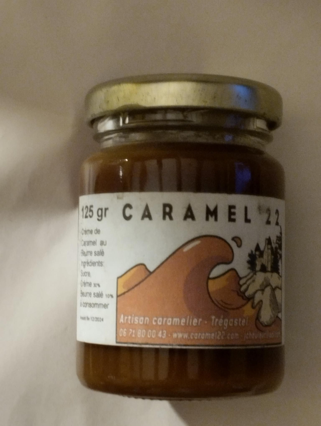 caramel beure sale pot 125g