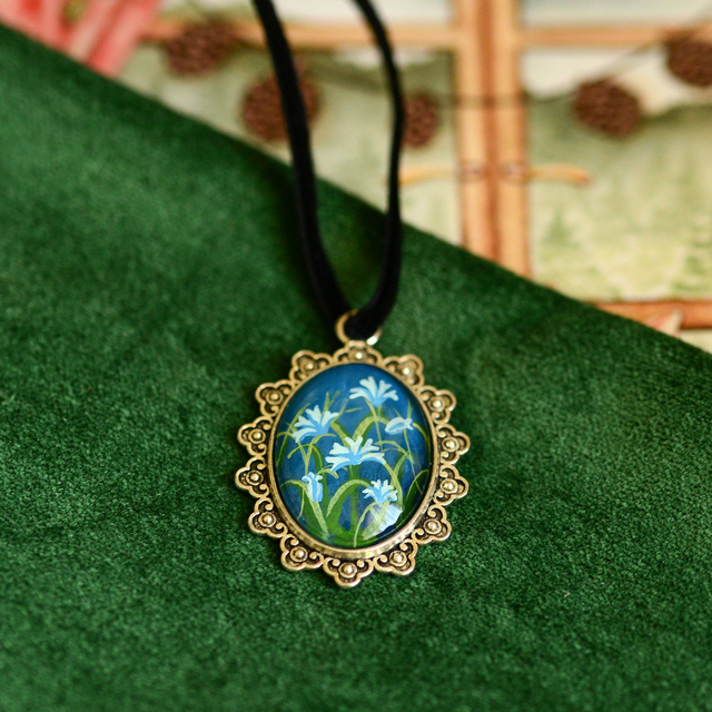 Cornflower Pendant
