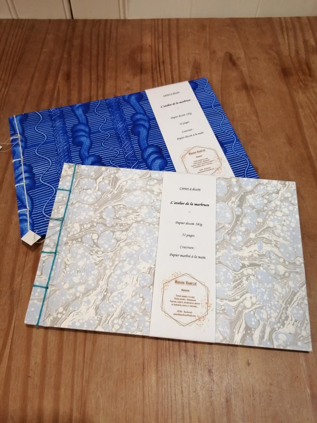 Carnet à dessin format paysage