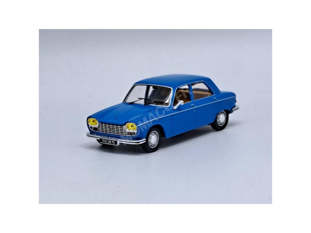 PEUGEOT 204 1967 BLEU odeon163 1/43