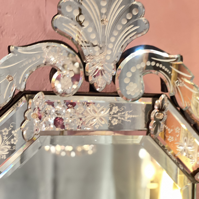 Antiker Venezianischer Spiegel 