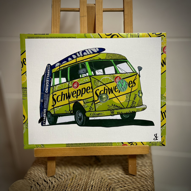 Tableau combi van vintage 