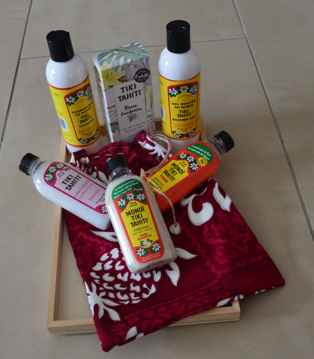 Coffret Saint Valentin au monoï - parfum Tiare - à partir de 20€ 