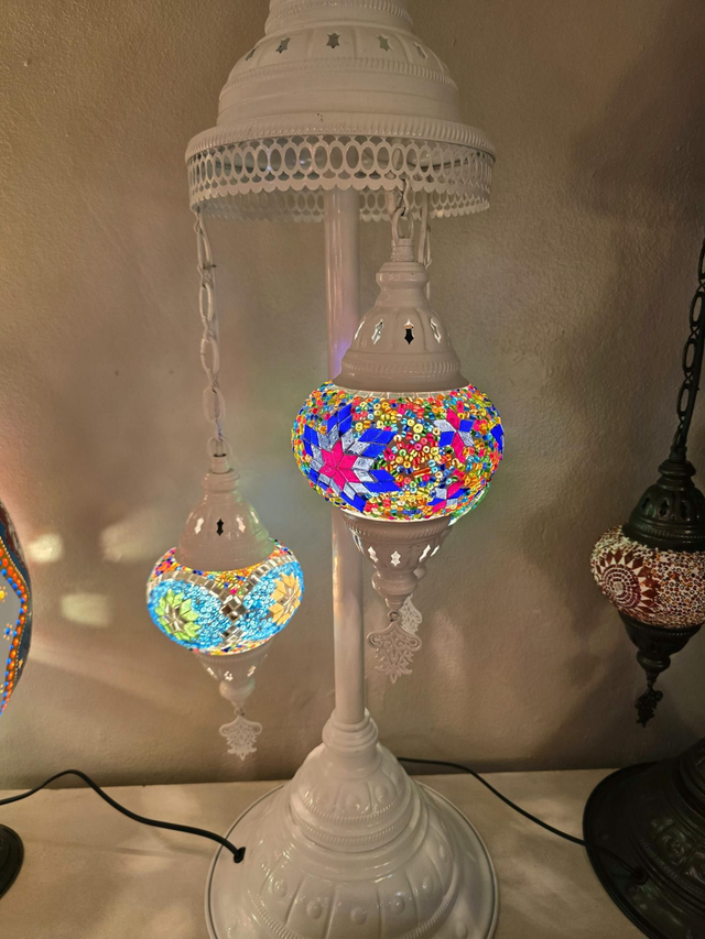 Mosaic Floor Lamp in 3 Shades