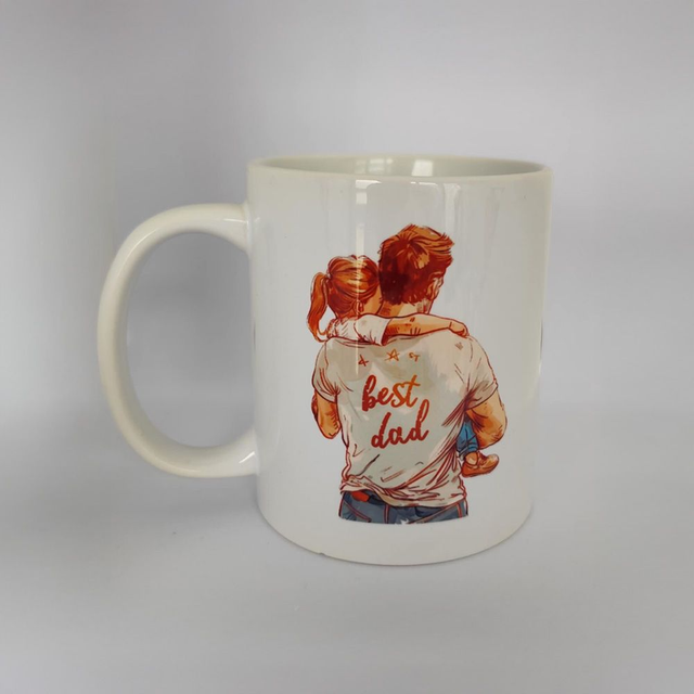 Best Dad & Daughter Mug - Personalised Mug
